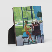 Poolside Piano Praxis Fotoplatte (Vorderseite)