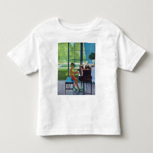 Poolside Piano Praxis Kleinkind T-shirt