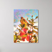 Poolside Singer 2338 Art Leinwanddruck (Vorderseite)