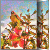 Poolside Singer 2338 Art Leinwanddruck