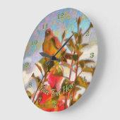 Poolside Singer 2338 Große Wanduhr (Winkel)