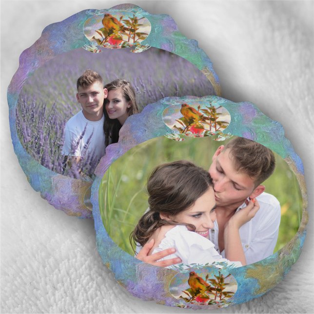 Poolside Singer 2338 Rundes Kissen (Von Creator hochgeladen)