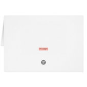 Poolside-Unterstützungskarte (Rückseite Horizontal)