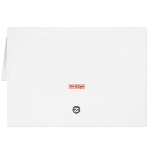 Poolside-Unterstützungskarte (Rückseite Horizontal)