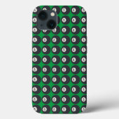 Poolspieler oder Zauberer 8 Ball Phone Case (Rückseite)