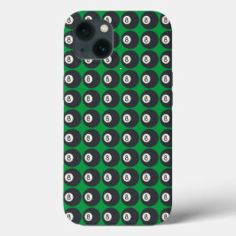 Poolspieler oder Zauberer 8 Ball Phone Case