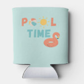 Poolzeit. Dosenkühler (Rückseite)