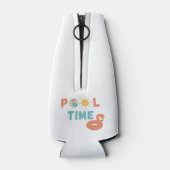 Poolzeit. Flaschenkühler (Rückseite)