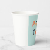 Poolzeit. Party Cups & Supplier Pappbecher (Rechts)