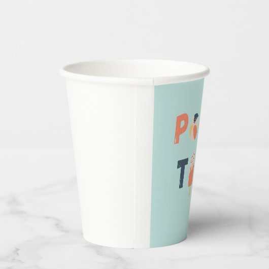 Poolzeit. Party Cups & Supplier Pappbecher (Rechts)