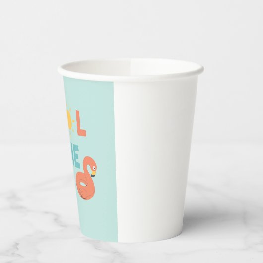 Poolzeit. Party Cups & Supplier Pappbecher (Links)