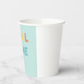 Poolzeit. Party Cups & Supplier Pappbecher (Links)