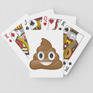 Poop Emoji Spielkarten