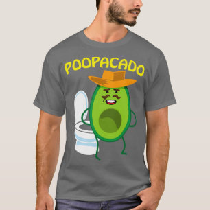 Poopacado Naughty Vater Avocado T-Shirt