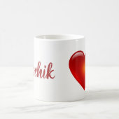 Poopchik u. Herz-Tasse vom Kuchen Raisa Kaffeetasse (Mittel)