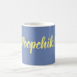 Poopchik! Ukrainische Tasse vom Kuchen