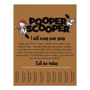 Pooper Scooper-Flyer Flyer
