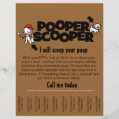 Pooper Scooper-Flyer Flyer (Vorne)