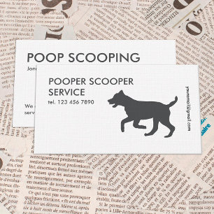 Pooper Scooper Visitenkarte