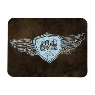 Pooper Soldat-Magnet Magnet