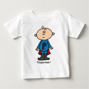 Pooperman Baby Baby T-shirt