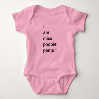 Poopie Hose Baby Strampler