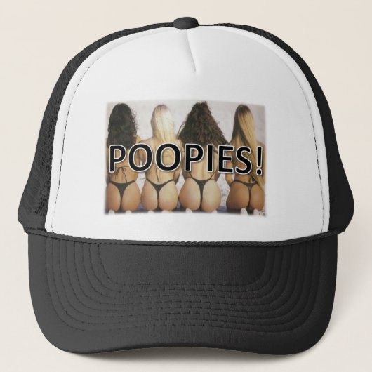 POOPIES! TRUCKERKAPPE (Vorderseite)