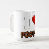 POOPIN TASSE (Vorderseite Links)