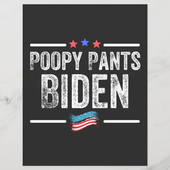 Poopy Pants Biden (Vorderseite)