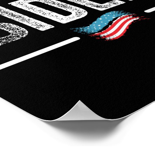 Poopy Pants Biden Poster (Ecke)