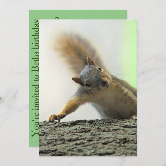 Poor Einladung (Vorne/Hinten)