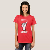 Poor Spellers Of The World Untie T-Shirt (Vorne ganz)