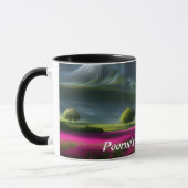 Poornas Morgentee Personalisiert anpassbar Tasse (Links)