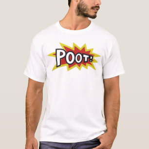 POOT, Retro-Skateboard zum Shirt-Design. T-Shirt