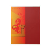 Pop 2015 Rammschaf Jahr - Notepad Notizblock (Rotiert)