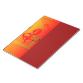 Pop 2015 Rammschaf Jahr - Notepad Notizblock (angewinkelt)