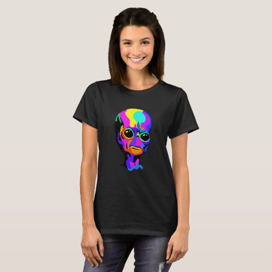 Pop Alien T-Shirt (Vorne ganz)