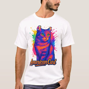Pop American Curl Cat T-Shirt