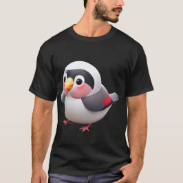 　Pop and colorful birds T-Shirt