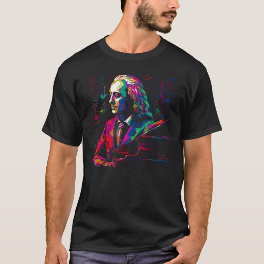 Pop Antonio Vivaldi Music 1 T-Shirt (Vorderseite)