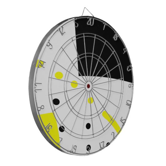 Pop-Art92 Dartscheibe (Vorderseite Links)