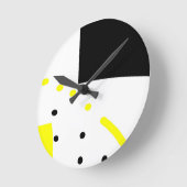 Pop-Art92 Runde Wanduhr (Winkel)