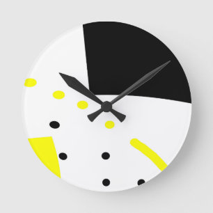 Pop-Art92 Runde Wanduhr