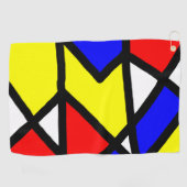 Pop-Art96 Golfhandtuch (Horizontal)