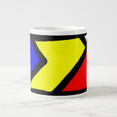 Pop-Art96 Jumbo-Tasse (Vorderseite)