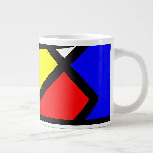 Pop-Art96 Jumbo-Tasse (Rechts)