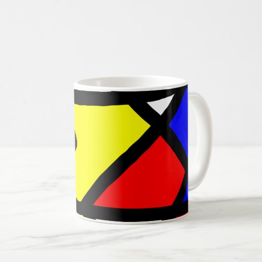 Pop-Art96 Kaffeetasse (VorderseiteRechts)