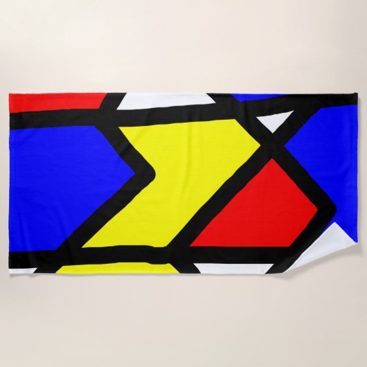 Pop-Art96 Strandtuch (Vorderseite)