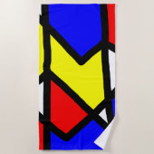 Pop-Art96 Strandtuch (Vorderseite)