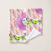 Pop Art. 2020 Badhandtuch Set (Waschlappen)